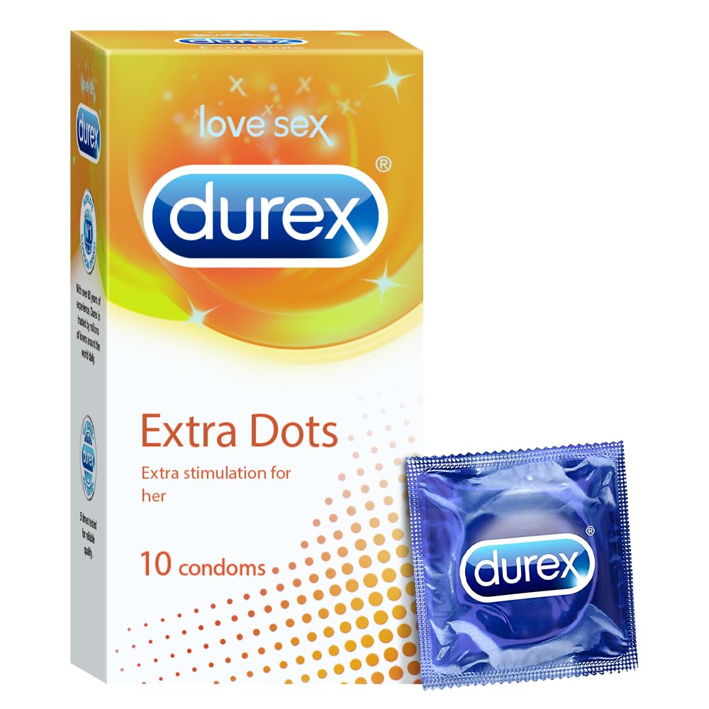 Durex Condoms Extra Dots 10 pcs
