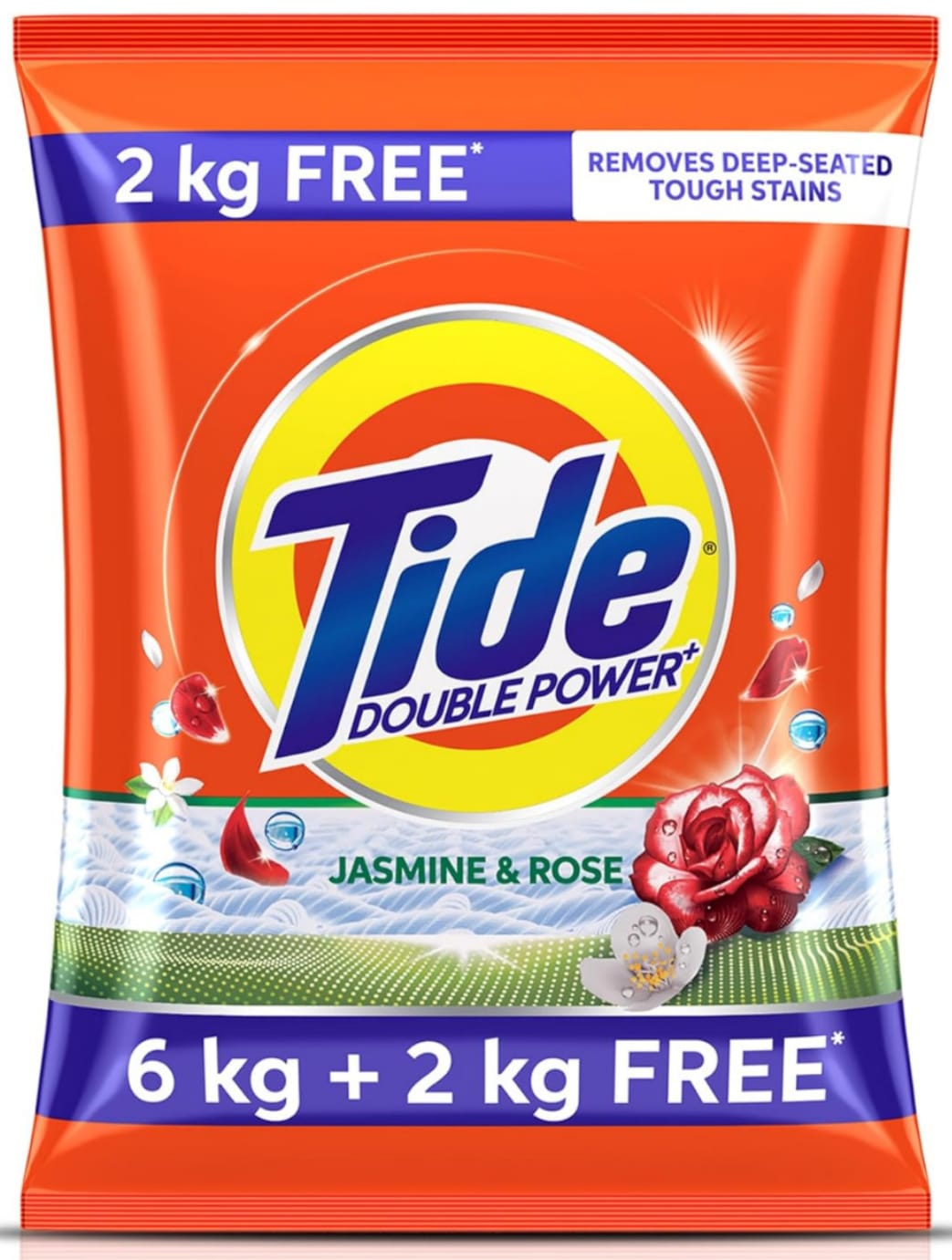 Tide Plus Detergent Powder Jasmine & Rose 9 Kg