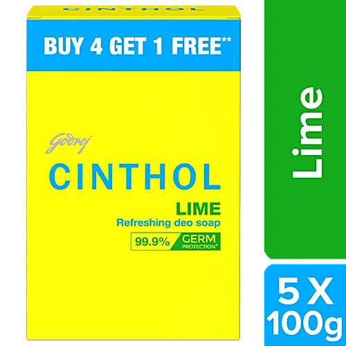 Cinthol Lime Doa Soap 4U*100 gm