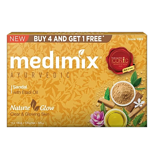 Medimix Ayurvedic Sandal Nature Gloe 125 g 5 n