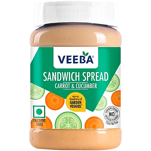 Veeba carrot & cucumber sandwich spread 250 g