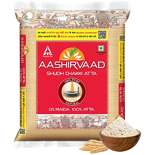 Aashirvaad Shudh Chakki Atta - 10Kg
