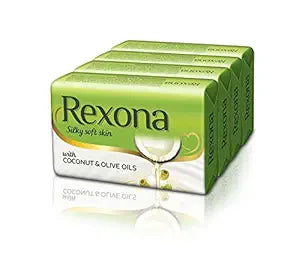 Rexona Silky soft Skin soap 4U ,100 g