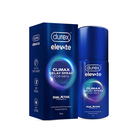 Durex Elevate Climax Delay Spray for Men , 20 gm