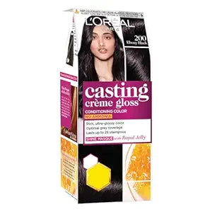 LOreal Ebony Black Hair Colou 200 21g +24ml (No.200)