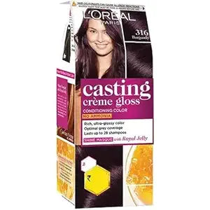 LOreal Paris Burgundy Hair Colour 316 21g +24 ml (No.316 )