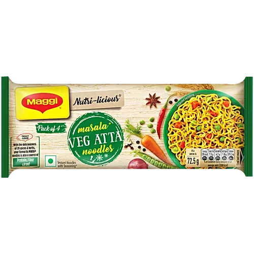 Maggi Masala Veg Atta Noodles 290 g