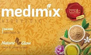 Medimix Ayurvedic Sandal Nature Glow 40g , 5n