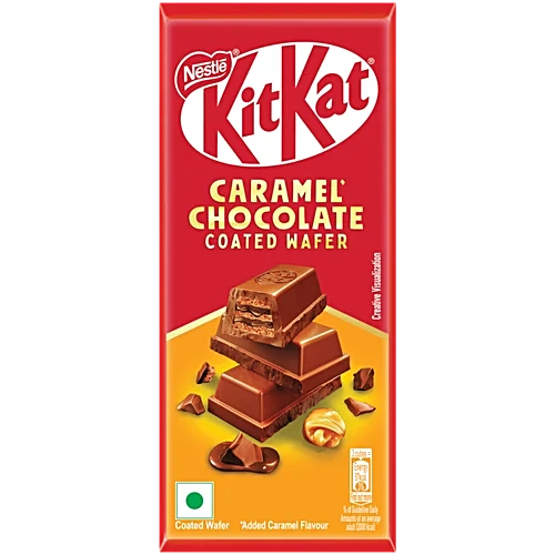 Nestle Kitkat Dessert Delight Coated Wafer - Divine Choco-Pudding, Cream Caramel, 50 g
