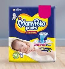 MamyPoko Pants Standard Pant Style Diapers (NB) 11 pants