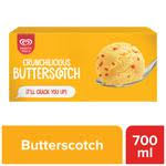 kwality walls Frozen Dessert - Butterscotch, 700 ml TUB