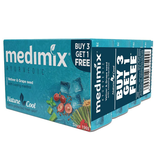 Medimix Nature Cool (3N* 75g )300 g 1 Free