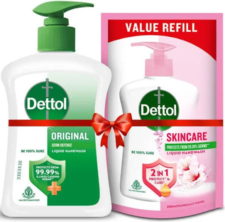 DDETTOL ORIGINAL LIQUID HANDWASH 200ML+FREE175ML RI