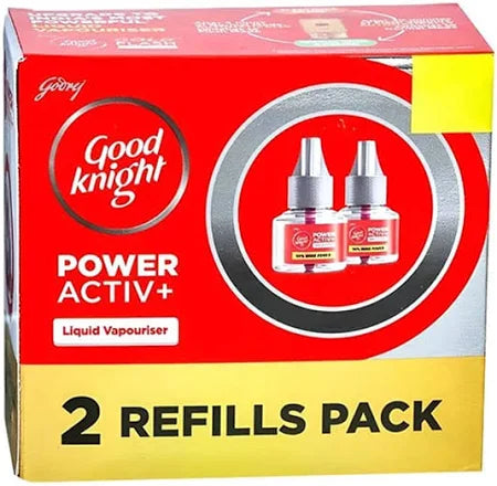 GOOD KNIGHT POWER ACTIV Refill ,2Pack 45 ml